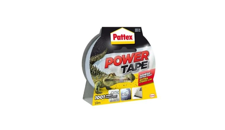 ADHESIF PATTEX POWER TAPE 10M TRANSPARENT