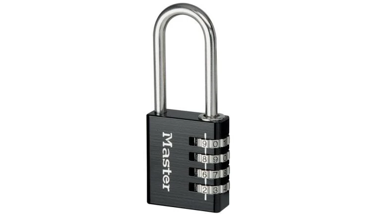 Cadenas anse haute à combinaison programmable Master Lock 7640EURDBLKLH