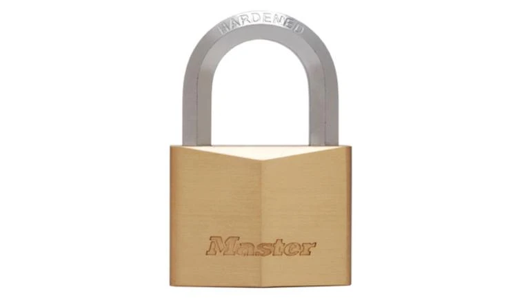 Cadenas en laiton massif 40mm anse hexagonale Master Lock 1145EURD