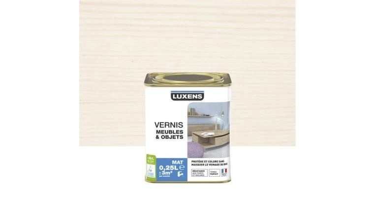 VERNIS MEUBLE MAT BLC 250ML