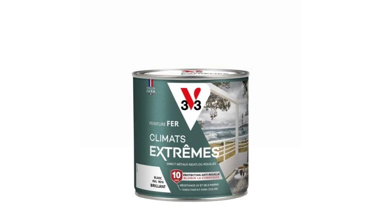 PEINTURE FER EXT BLC BR 500ML