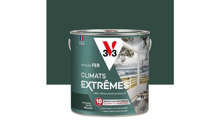 PEINTURE FER EXT VERT BRI 2L