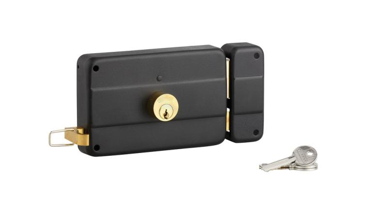 SERRURE HORIZONTALE DOUBLE CYLINDRE 45MM 140X72 DROITE