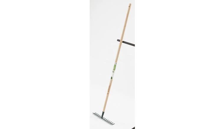 Râteau à douille emmanché bois 14 dents 150cm
