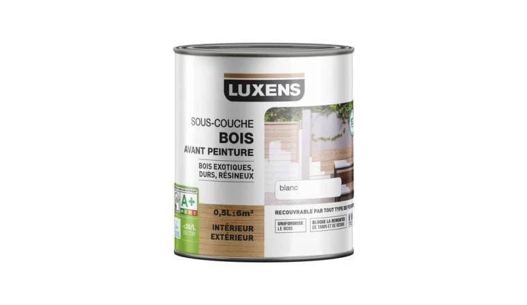 Sous couche bois intérieur extérieur 0,5l Luxens