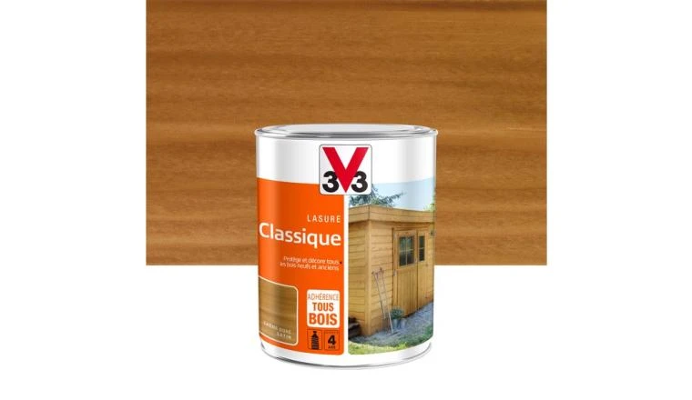 LASURE V33 CLASIQUE 4ANS CHENE DORE 0.75L