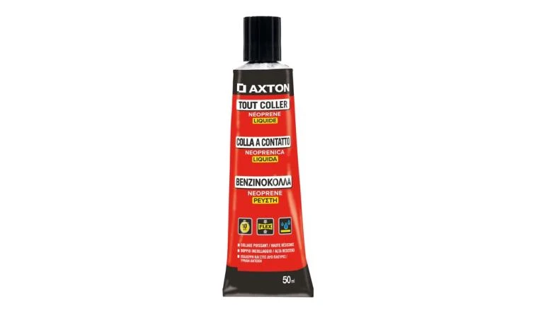COLLE D'ASSEMBLAGE CONTACT NEOPRENE LIQUIDE AXTON TUBE ALU 50ML/44G
