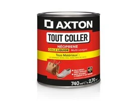 COLLE D'ASSEMBLAGE NEOPRENE LIQUIDE METAL AXTON. 740 ML. 644 G