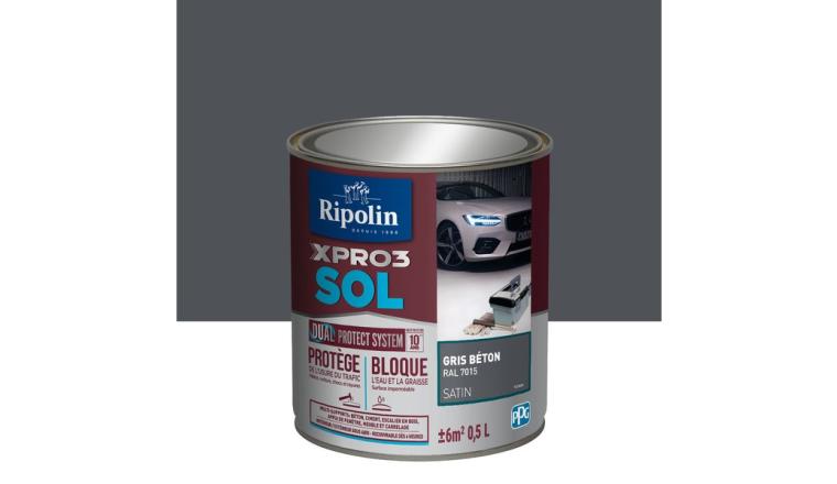 PEINTURE SOL GRIS BETON 0.5L