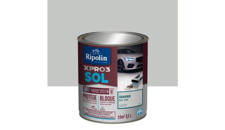 PEINTURE SOL GRIS GRAVIER 0.5L