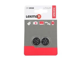 Pile lithium CR2032 3V - lot de 2