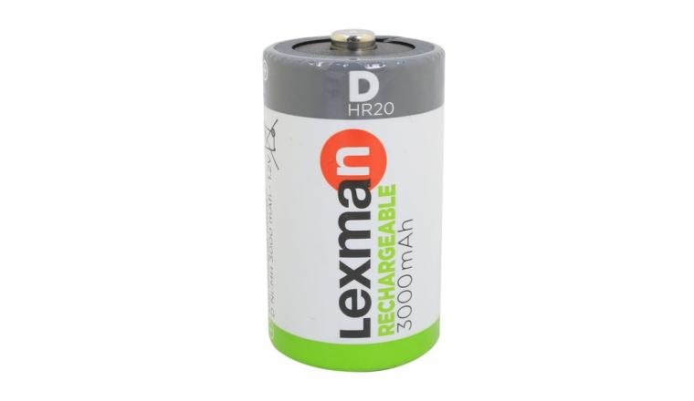 PILE RECHARGEABLE HR20 LOT DE 2 LEXMAN