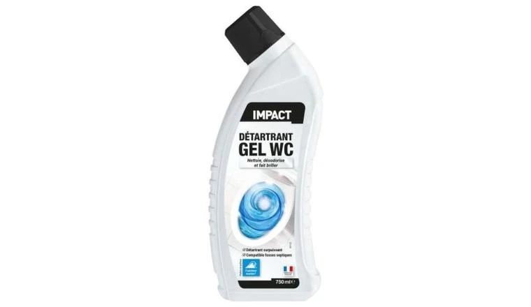 DETARTRANT WC GEL IMPACT BOUTEILLE 750ML