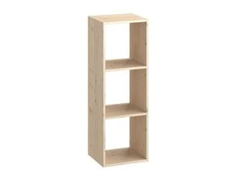 ETAGERE PIN DECO KAZ 3CASE BRT