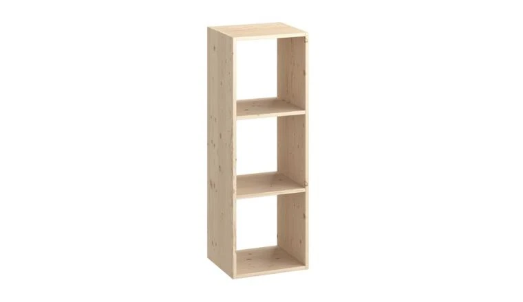 ETAGERE PIN DECO KAZ 3CASE BRT
