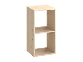 ETAGERE PIN DECO KAZ 2CASE BRT