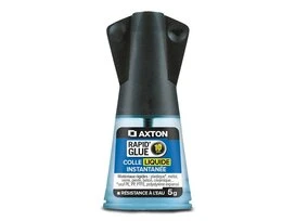 COLLE DE REPARATION AXTON RAPID GLUE LIQUIDE AVEC PINCEAU FLACON 5G