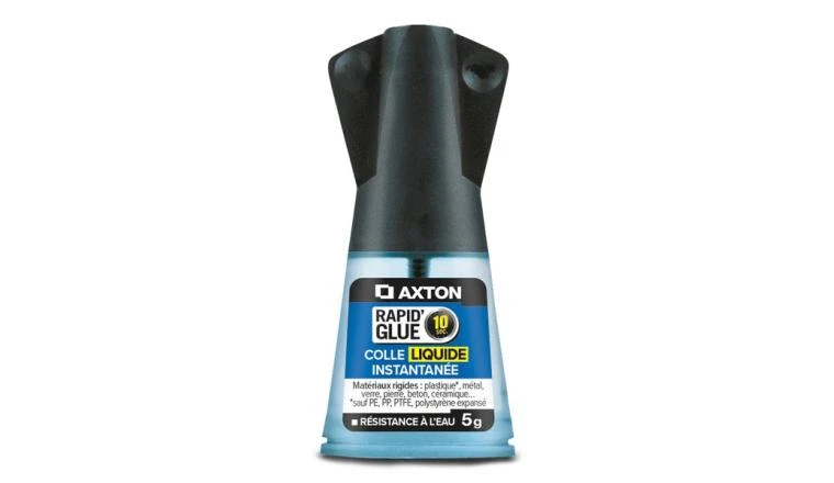 COLLE DE REPARATION AXTON RAPID GLUE LIQUIDE AVEC PINCEAU FLACON 5G