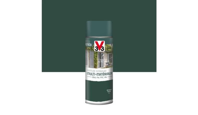 PEINTURE AEROSOL VERT BASQUE SATIN V33 400ML