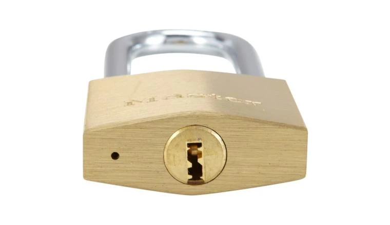 Cadenas 40mm laiton massif sécurité renforcée Master Lock 2940EURDLH