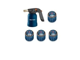 Lampe à souder Piezo + 4 cartouches Dexter
