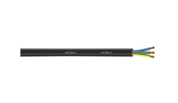 CABLE HO7RNF 3G 2.5 MM2 NOIR 5 METRES
