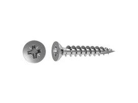 VIS AGGLO TETE FRAISEE POZIDRIV INOX A2 4X30 SACHET 20 PIECES