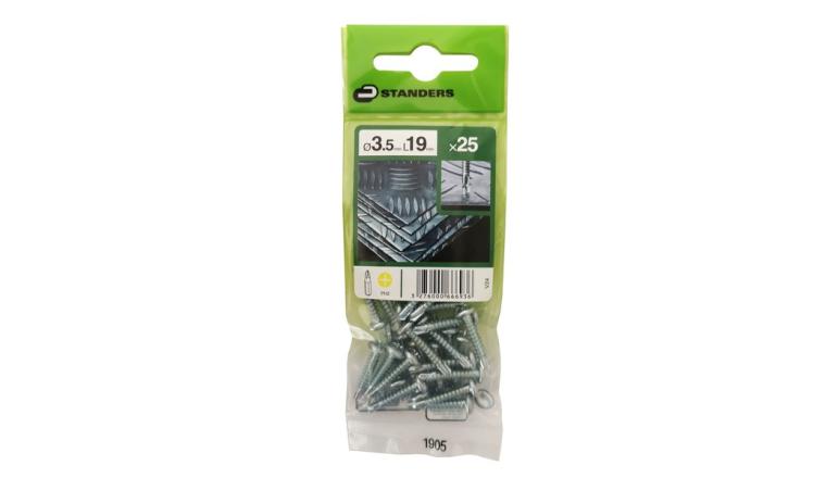 VIS TOLE TCB 3.5X19 ZN S25