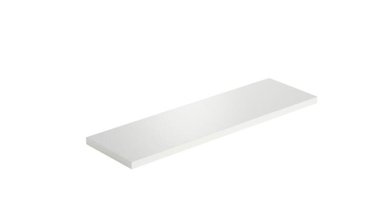 ETAGERE MURALE DS2 BLANC. L.60 X P.18 CM EP.18 MM