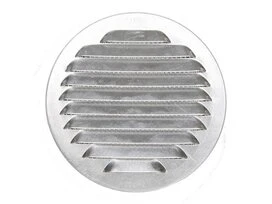 GRILLE METAL ROND D120 ALU