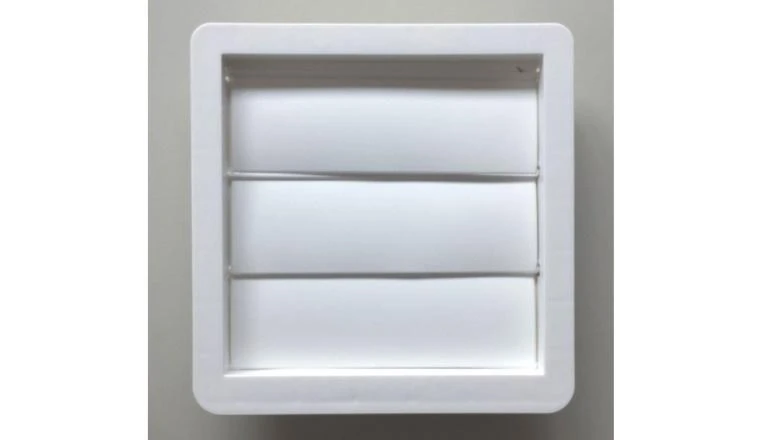 Bouche fixe de sortie d'air diamètre 100 blanche DMO 010290