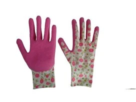 GANTS FLEUR ROSE GEOLIA T8 M