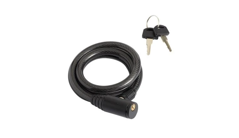 CABLE ANTIVOL 10 1M +2CLE