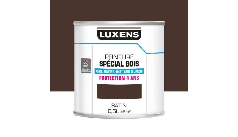 PEINTURE BOIS SAT 0L5 MARRON