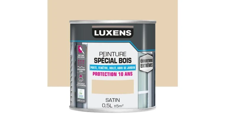 PEINTURE BOIS EXTM SAT 0L5 IVO