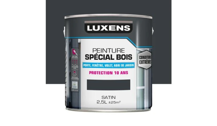 PEINTURE BOIS EXT/INT EXTREME SATIN 2L5 ANTHRACITE