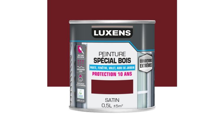 PEINTURE BOIS CE ROUGE BAS 0L5