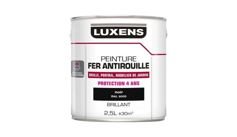 PEINTURE FER NOIR BRILLANT 2L5