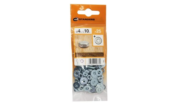 BOULON TH 4X10 ZN S25