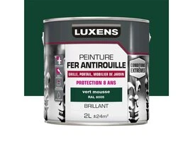 PEINTURE FER CE VERT S BRIL 2L