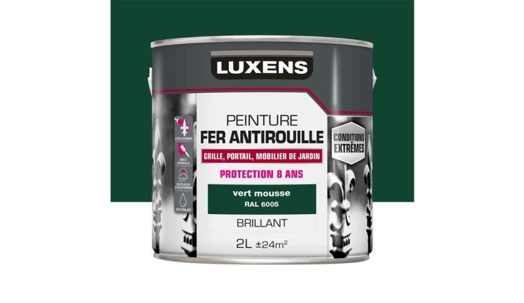 PEINTURE FER CE VERT S BRIL 2L