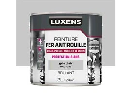 PEINTURE FER CE GRIS 3 BR 2L