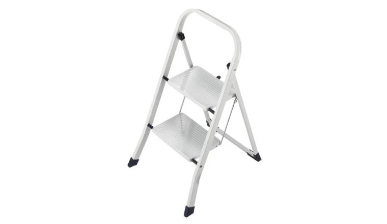 Marche pied 2 marches pliable extra plat
