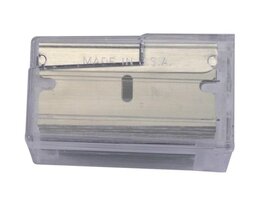 LAMES DE GRATTE-VITRES METAL - ETUI 10 LAMES