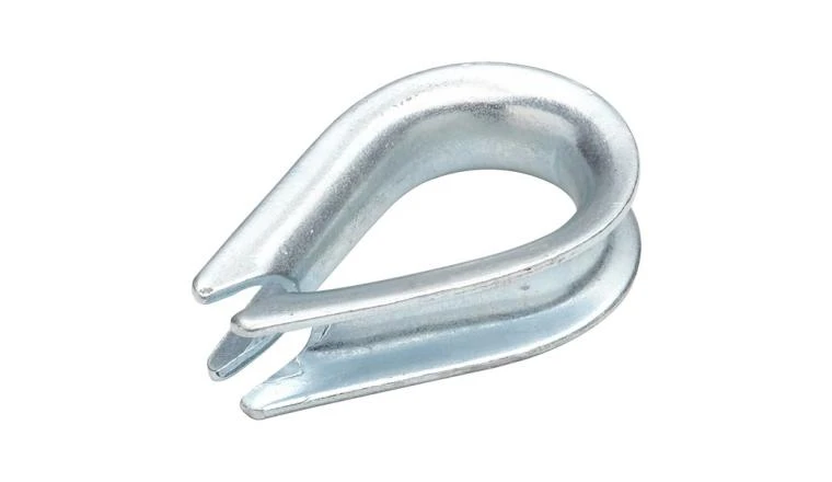 COSSE-COEUR ACIER ZINGUE POUR CABLE DE 10MM STANDERS