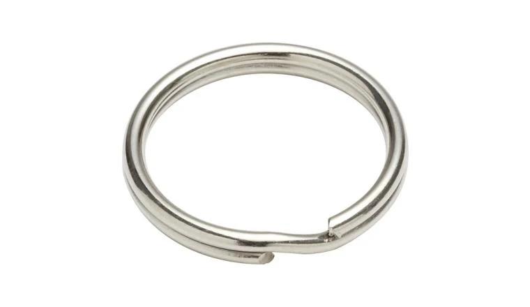 ANNEAU BRISE ACIER NICKELE 20MM STANDERS X4