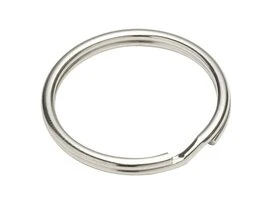 ANNEAU BRISE ACIER NICKELE 26MM STANDERS X3