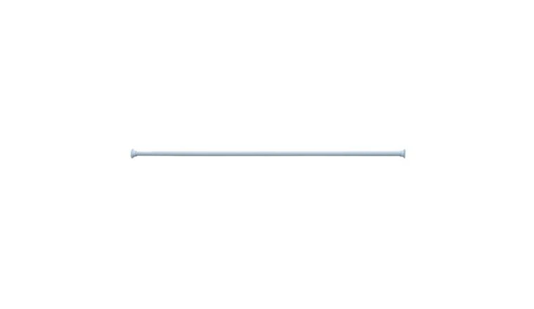 BARRE EXT DOUCHE 120X220CM BLC