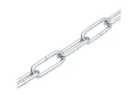 CHAINE D4.0MM LG AZ SOUDEE 100KG LE METRE