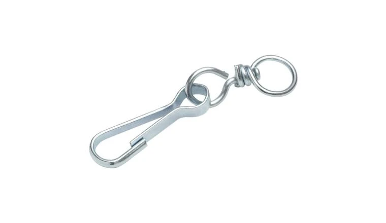 MOUSQUETON SIMPLEX ACIER ZINGUE 13X40 X2